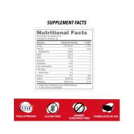 GNC Pro Performance 100% whey protein-Nutritional information