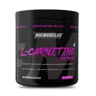 Bigmuscles L-Carnitine-30servings-blueberry-front view