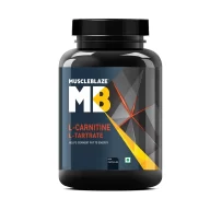 Muscleblaze L-Carnitine L-Tartrate-60N-Capsules-Front View